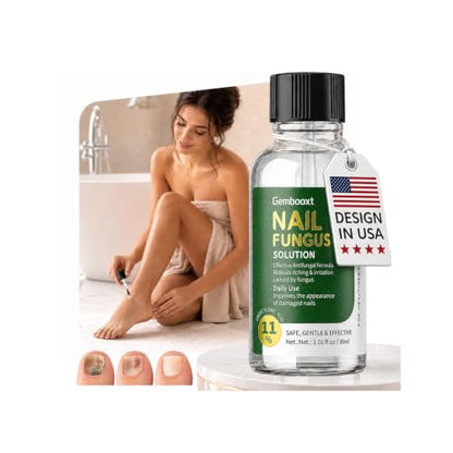 2.0 Upgrade Toenail Fungus Treatment Extra Strength【Max Strength Undecylenic Acid &Tea Tree Oil】Nail Fungus Treatment Extra Strength【3-Day Fast Relief】Advanced Foot & Toe Nail Repair for Damaged Nail