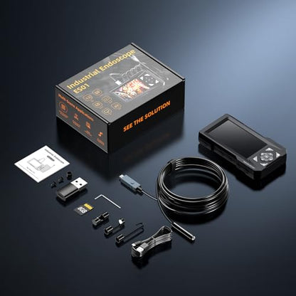 Hayve 4.3inch Industrial Endoscope ES01 Borescope Inspection Camera 16.5FT