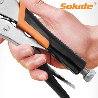 11-Inch C-Clamp Locking Pliers,Heavy Duty Vise Grip Welding Clamp With Swivel Pads for Woodworking,Home,Metalworking,Auto Repair(4 Pack) - size: 11 inch 4 Pack