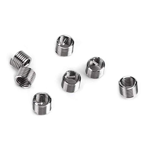 Thread Repair Kit Stainless M14 x 1.25mm Thread Repair Insert Kit Compatible Hand Tool Set for Auto Repairing - size: M14 x1.25mm, style: Metric