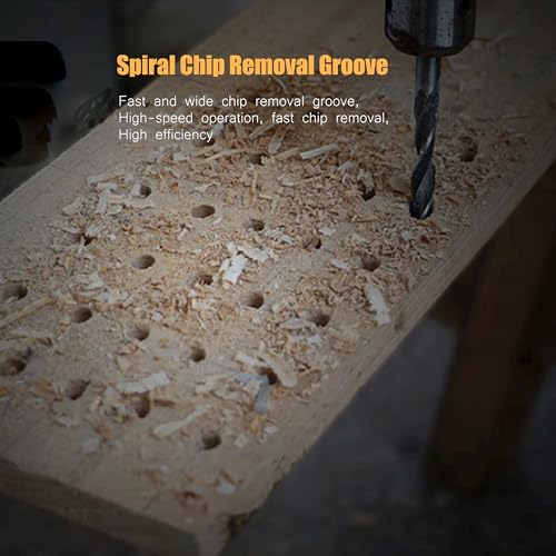 7/32 Brad Point Drill Bit Set for Wood - size: 7/32in (10pcs)