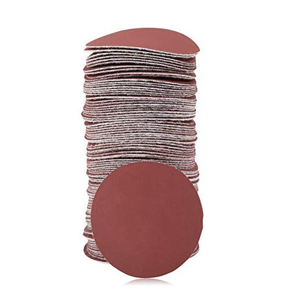 SPEEDWOX 100pcs Sanding Discs 2 inch Sandpaper 1500 Grit Hook and Loop Sanding Discs for Sanders Drill Grinder Rotary Tools Attachment Woodworking Wood Auto, No Hole - style: 1500 Grit