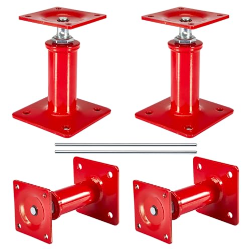 4 Pack House Floor Jacks, 7"-11" Height Range, 11023 LBS Max Load - size: 7" - 11" (4 Pack)