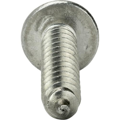 #0 x 3/8 Inch Truss Head Wood, Deck & Sheet Metal Screws, Full Thread, Phillips Drive, Stainless Steel 18-8, Bright Finish, Self-Tapping, Quantity 100 Pieces By Fastenere - size: #0 x 3/8"(100 PACK)