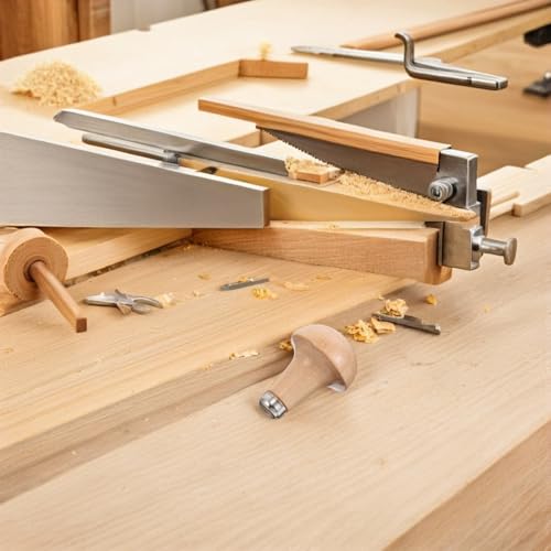 5 pcs File Handle Set Ergonomic Wood Handle Replacement for Carving Knife Graver Woodworking Engraving Filing Cutting Tool Hand Tools Accessory