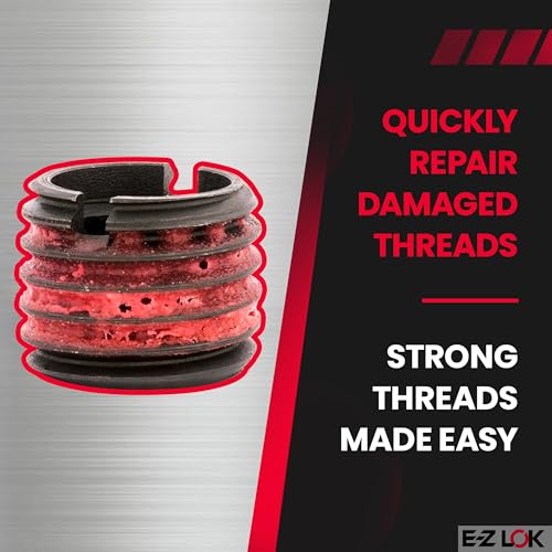 E-Z LOK Thread Insert, 0.5625-12 Internal, 0.75-10 External, 5 ct - style: 9/16-12 Internal Threads, 3/4-10 External Threads, 0.656 Length