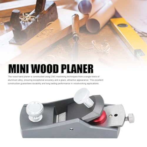 Mini Wood Planer, Mini Hand Planer for Woodworking, Block Plane, Small Hand Plane for Trimming, Wood Trimming Plane for Wood Planing Smoothing & Flat Bottom Trimming Wood