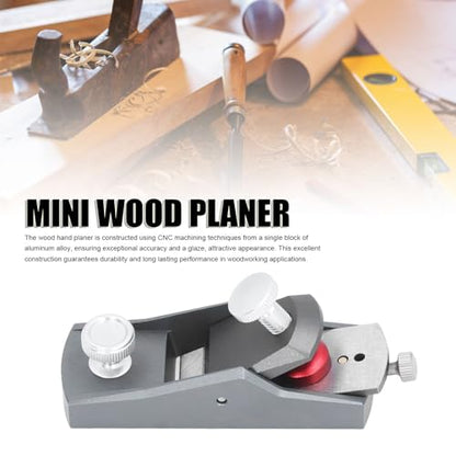Mini Wood Planer, Mini Hand Planer for Woodworking, Block Plane, Small Hand Plane for Trimming, Wood Trimming Plane for Wood Planing Smoothing & Flat Bottom Trimming Wood