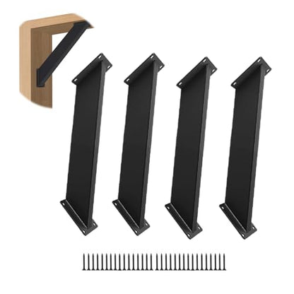 4 Pcs 45 Degree Angle Support Bracket for Pergola - size: 4