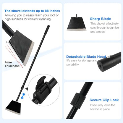Floor Scraper, Garden Shovel, Paint Carpet Wallpaper Remove Tool