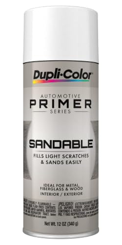 Dupli-Color Multi-Purpose Sandable Primer, White, 12 oz - color: White, size: 12 Ounce (Pack of 1)