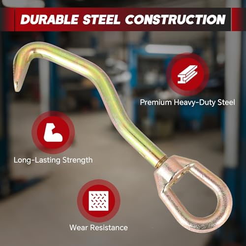 Professional 5 Ton Auto Body Repair Clamp Kit & Auto Body Pulling Clamp Car Frame Puller Hook