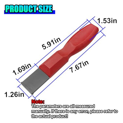 Carbide Scraper Set, 1-1/4 Inch Gasket Scrapers Tool, Large - size: Large