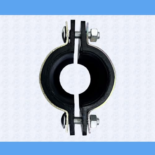 Water Pipe Repair Clamp for 5 inch Pipe(OD of The Applied Pipe about 5.51 inch),Leak Sealer for Pipes and Plumbing,Length 7.3 inch,Suitable for Steel/Iron/Stainless Steel/PE/PPR Pipes - size: 5 inch