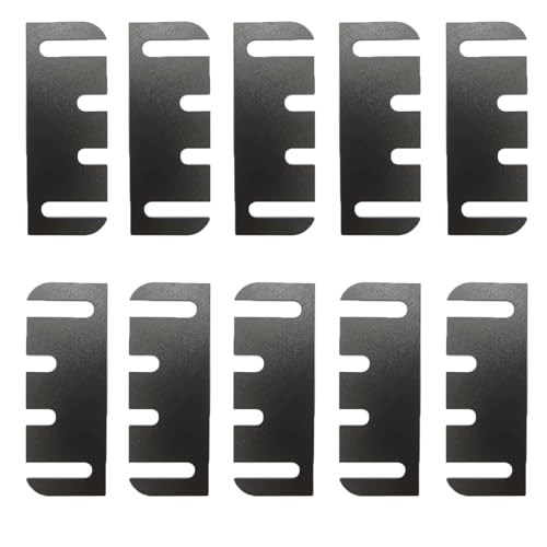 10 Pack Door Hinge Shims，for Door Hinge Repair Kit