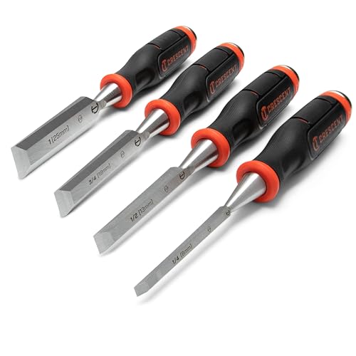 Crescent 4 Piece Wood, 1/4", 1/2", 3/4"", 1" Chisel - CWCHS4 - style: 4 Piece