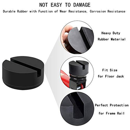 Jack Stand Pad, Floor Jack Pad Adapter - size: 4 Round