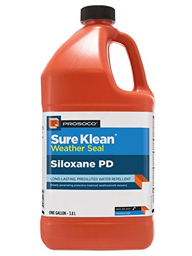 PROSOCO Sure Klean Weather Seal Siloxane PD - Great Water-Based Brick Sealer - size: 1