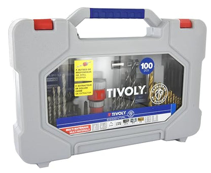 Special Metal/Concrete/Wood Drilling & Screwdriving Set - Quick Change Screwdriver Bit Holder