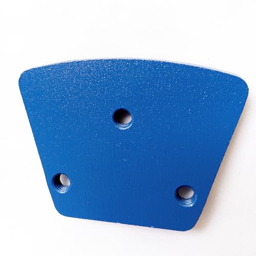 PCD Grinding Disc 3Pcs Trapezoid with Diamond for Concrete Epoxy Removal - style: M6 thread hole-PCD Right