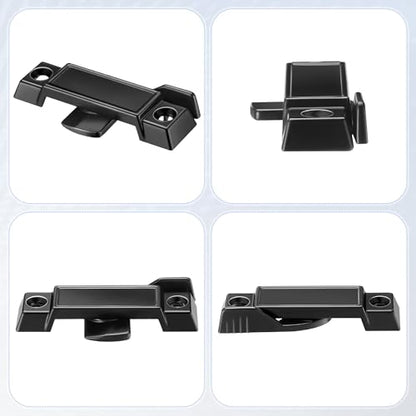 Saillong 3 Pack Window Sash Locks Compatible with Prime-Line F2590, Black - color: Black