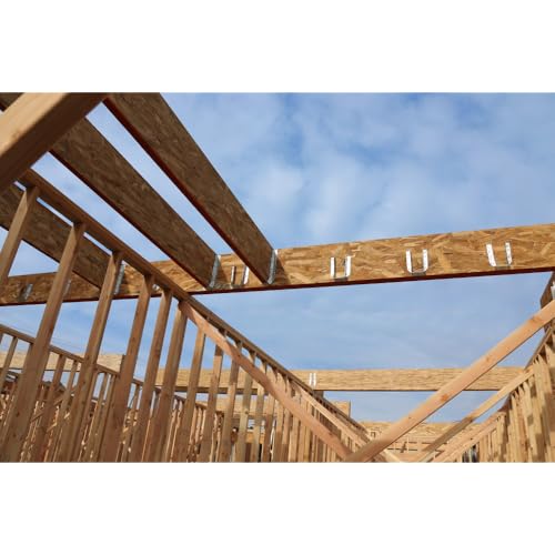 Simpson Strong-Tie HU412 HU Heavy Face-Mount Joist Hanger - for 4x12 Base, 14-Gauge Zinc Galvanized Steel, Versatile Joist Fit, Designed for Demanding Loads