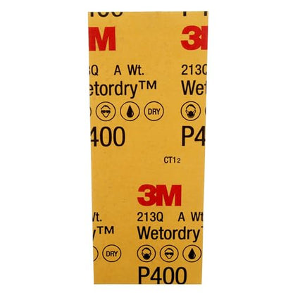 3M Wetordry Sandpaper, 9 in. x 11 in., 400 Grit, 5 Sheets, for Sanding Between Coats of Varnish, Lacquer, Paint & Other finishes, Waterproof Paper,Sanding Paper (9085NA), 4-Pack - style: Super Fine, 4-Pack (20 Sheets)