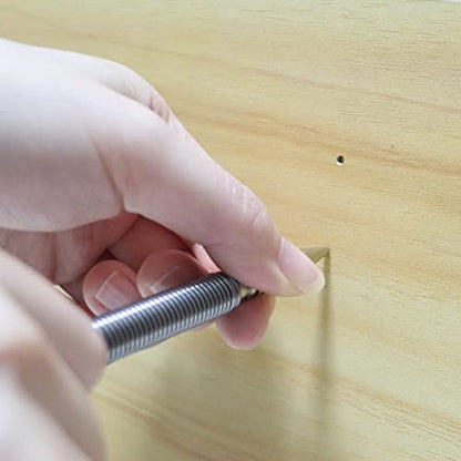 WHLLING Dual Head Nail Setter, Hammerless 1/32″& 1/16″ Spring Nail Set - size: Nail Setter