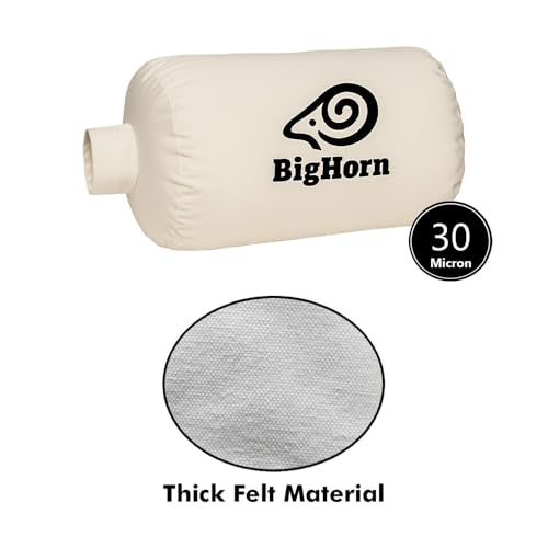 Big Horn 11760 30 Micron Dust Filter Bag for DC1000 (OB101)