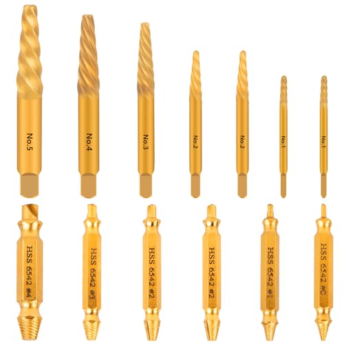 13Pcs Damaged Screw Extractor Set - size: 13 Pieces