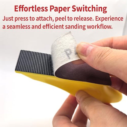 Finger Sander Sanding Sand Paper : Detail Mini Hand Sander Block 400 600 800 1000 1200 1500 2000 Grit 70 PCS Sandpaper Assortment for Wood Crafts,Tight Spaces,DIY Polishing Projects