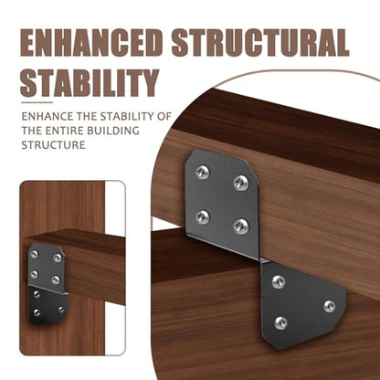 Joist Anchor Connector 4x4 Joist Hanger Bracket Tie Bracket 8 Pack - size: 4x4
