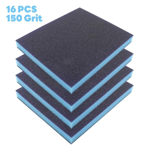 BokWin Sanding Sponge, 16Pcs, 150 Grit - size: 150 grit