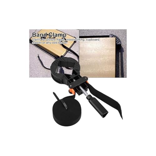 Band Strap Clamp, 6M Adjustable Frame Corner Clamp Band Strap 4 Picture Frame Holder Woodworking Tool for Picture Frame Drawer