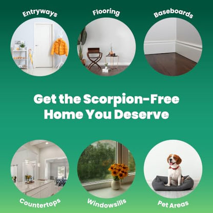 Cedarcide Scorpion Shield (Quart) Indoor Cedar Oil Pest Control Spray - Kills & Repels Scorpions and Other Pests Guaranteed - Pet Safe
