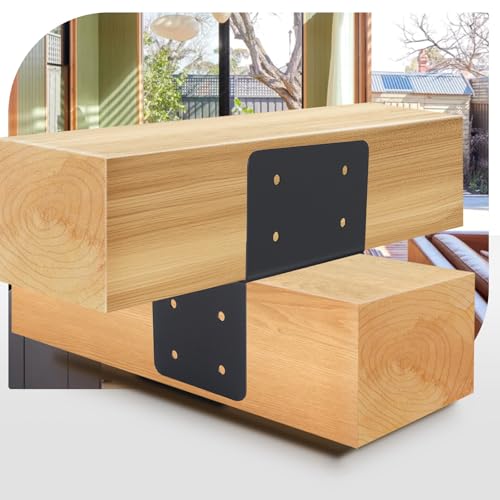 4 Pcs 6"x 6" Joist Anchor Connector Fit 6"x 6"Post - size: 6"x 6" - 4 Pieces, style: Joist Anchor Connector