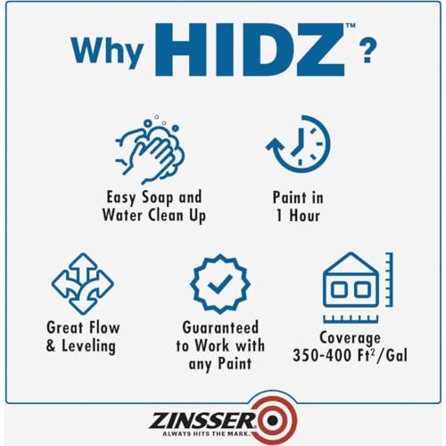 5 gal Zinsser 373694 White HIDZ Multi-Purpose Primer & Sealer