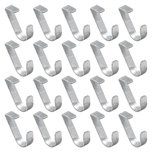 Chain Link Fence Clips, 1‑3/8" Gate Clips for Fence, 20 PCS - size: 1-3/8-20pack