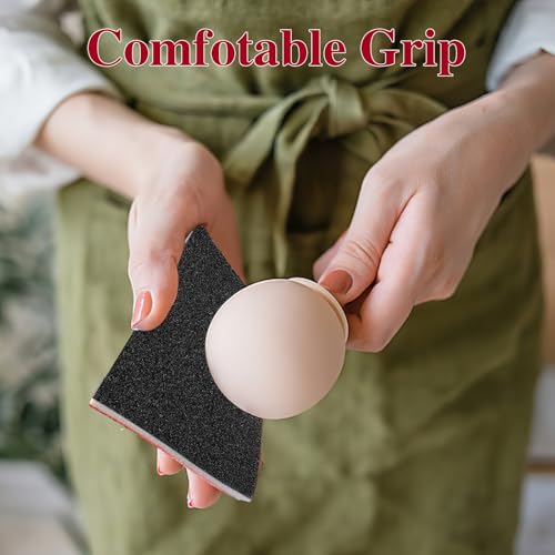 27 Pcs Sanding Sponge Block Pads, 120 Grit Fine Sandpaper Sand Paper - size: 120 Grits