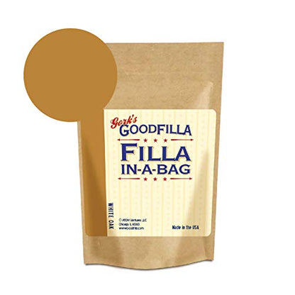 GoodFIlla White Oak, 12 Pound, Wood and Grain Filler Powder, Stainable, Paintable, Sandable, Versatile | Zero Waste - color: White Oak, size: 12 lb