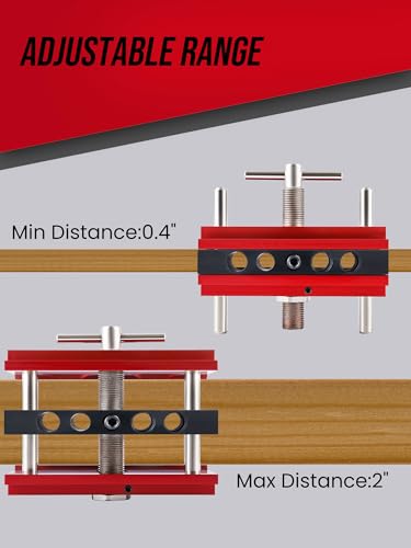 Lichamp Self Centering Doweling Jig Kit, Drill Guide for Straight Holes