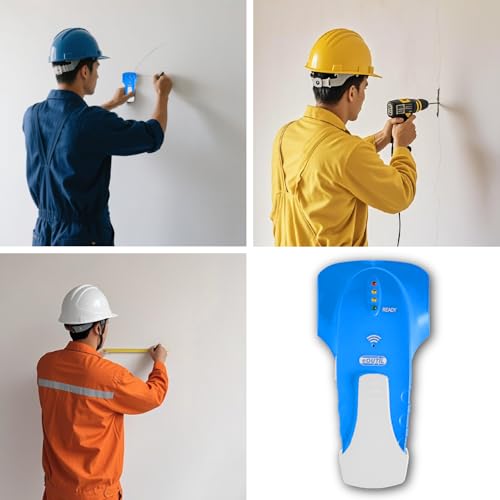 Stud Finder Wall Scanner Wood and Metal Detector Sensor for 3/4 inch Thickness Wall (Bule) - color: Bule