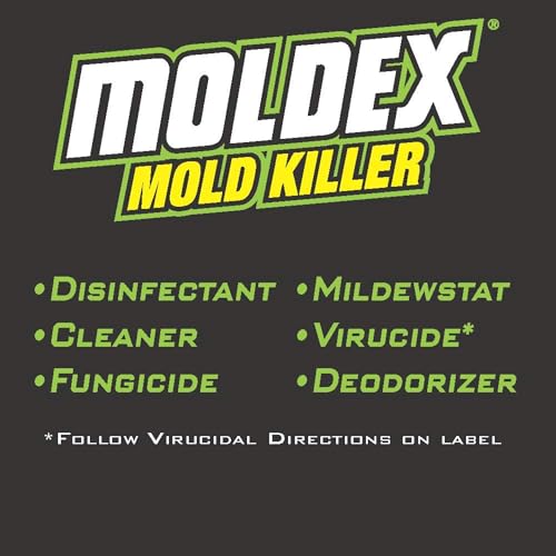 Moldex Mold Killer, Cleans, Deodorizes, Disinfects, 32 oz