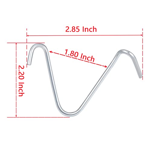 TPWC100 T-Post Wire Clips - size: A070-100pcs