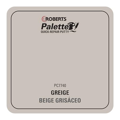 Roberts Palette Quick-Repair Putty for Wood, Laminate & Vinyl - Greige - color: greige