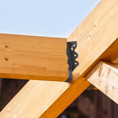 24 Pcs 2"x 6" Joist Hanger|Q235B Steel Face Mount Joist Hangers - size: 24 Pcs, style: 2"x 6"