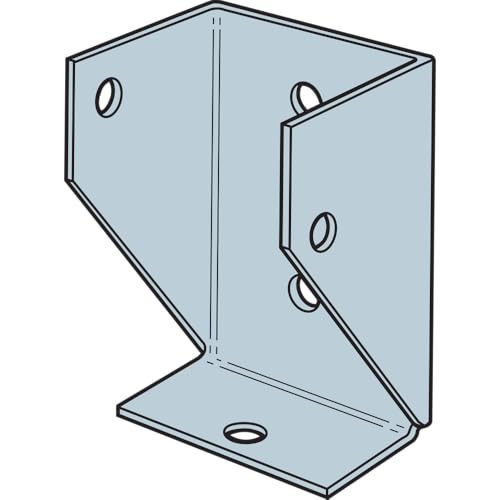 Simpson Strong-Tie FBR24Z FBR ZMAX Galvanized Fence Bracket for 2x4 (Pack of 100) - size: 100 Pack