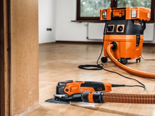 Fein Vacuum Sanding Sheets with Hook and Loop Attachment - Perforated, 120 Grit, 50-Pack - 63717112017 - size: 120 Grit, 50-Pack