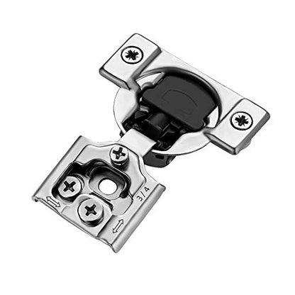 Soft Close Hinges for Kitchen Cabinet Hinges, 3/4 Inch Overlay, 2 Pack - size: 3/4 inch Overlay