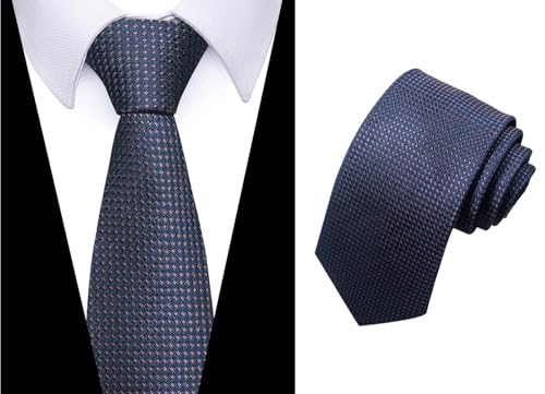 joy alice Tie For Men 6 PCS Necktie Woven Jacquard Neck Ties Set Neck Ties - color: Yellow Green Greenblue Champagne